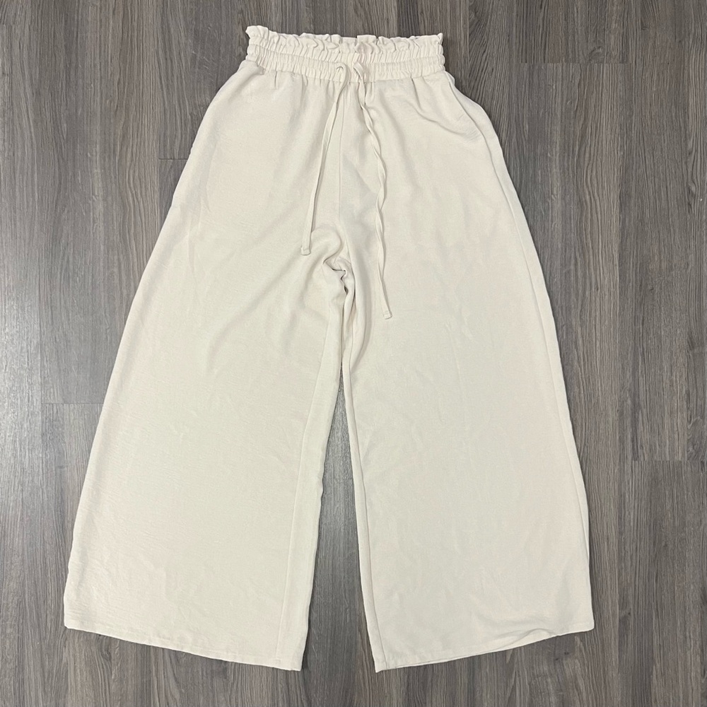 3/$25!!! Wide Leg Beige Pants Dance Costume